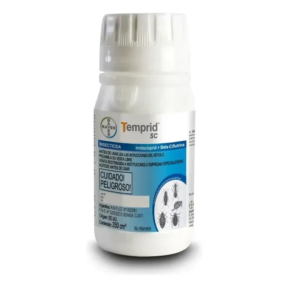 Temprid SC, insecticida de contacto que combina imidacloprid y beta-ciflutrina